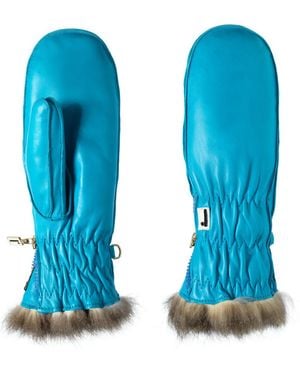 Restelli Moffola Opossuy Guanti - Blue