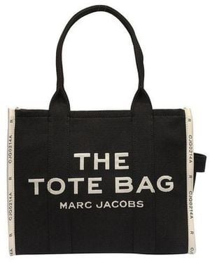 Marc Jacobs Tote Bag Cotton Tote-Bags - Black