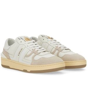 Lanvin Sneaker Clay Polyester Sneakers - White