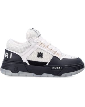 Amiri Ma-1 Leather Mesh Trainers - Multicolour