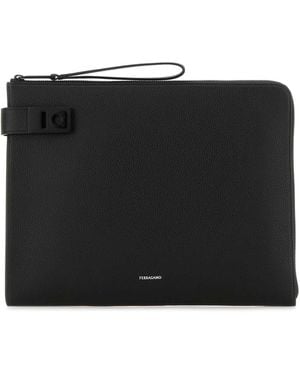 Ferragamo Clutch - Black