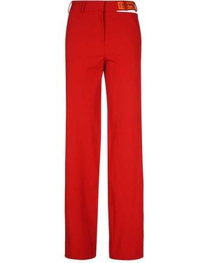 Heron Preston Straight-Leg Trousers - Red