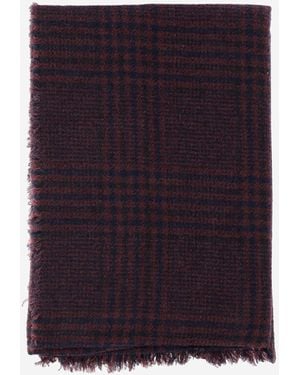 Faliero Sarti Perry Wool Blend Scarf - Purple