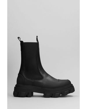 Ganni Combat Boots - Black