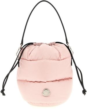 Moncler Caradoc Bucket Bag - Pink