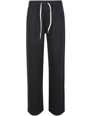 Polo Ralph Lauren Knit Open Bottom Sweatpant - Black