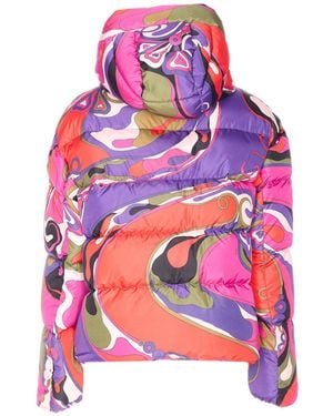 PUCCI Coats Polyamide - Pink