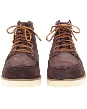 Sebago Boots Tala Leather - Brown