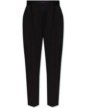 Helmut Lang Elastic Waist Trousers - Black