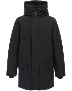 Canada Goose Polyester Parka Clothing - Black