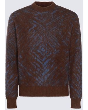 Piacenza Cashmere Wool Knitwear - Brown