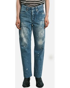 Tanaka Straight Jean Trousers - Blue
