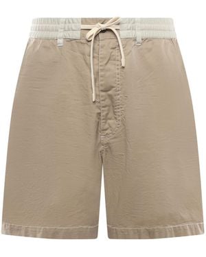 DSquared² Cotton Twill Shorts - White