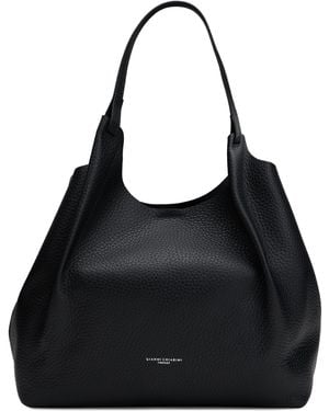 Gianni Chiarini Tote Bag Dua Calfskin - Black