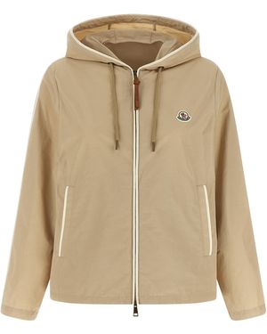 Moncler 'sarracenia' Jacket - Natural
