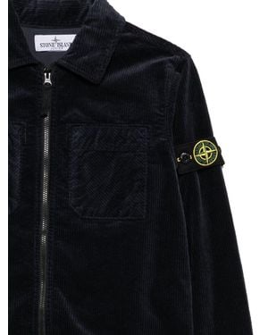 Stone Island Boys Jacket Cotton - Black
