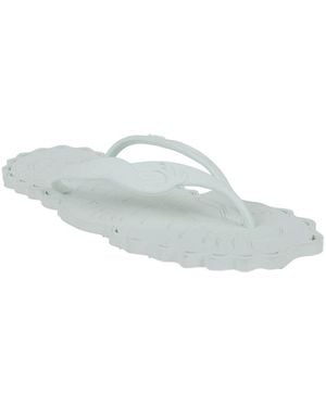 Zimmermann Seafoam Thong Sandals - White