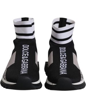 Dolce & Gabbana Portofino Slipon Sneaker Chunky Sole - Black