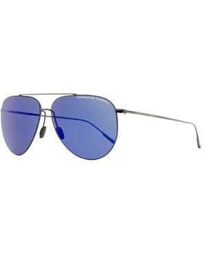 Porsche Design Titanium Pilot Sunglasses P8939 A 62Mm - Black
