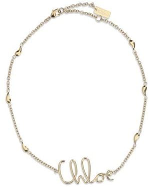 Chloé Brass Bracelet - Metallic