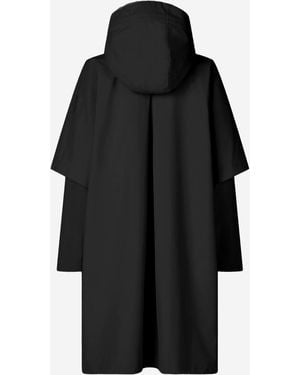 Save The Duck Jacket Nylon With Hood Polyester - Black