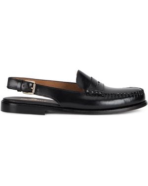 Sebago Low Sandal Dan Leather Calfskin - Black