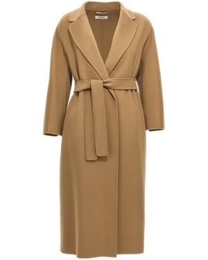 Max Mara Esturia Coat - Natural