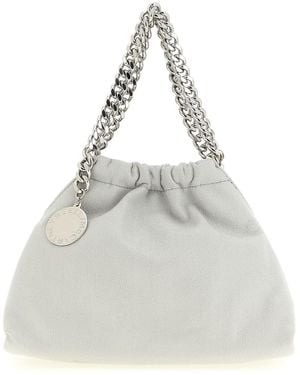Stella McCartney Falabella Mini Drawstring Handbag - White