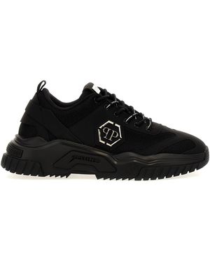 Philipp Plein Predator Trainers - Black