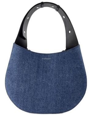 McQueen Alexander Mcqueen Skull Hobo Bag - Blue
