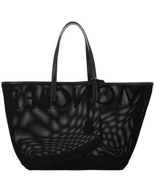 Moncler Very Large Polyamide Tote Bag Handbags - Black