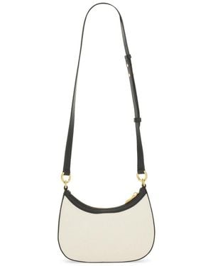 Bally Logo-Embellished Bag Organic Cotton Shoulder - White