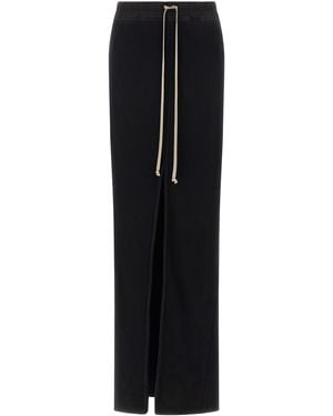 Rick Owens 'Phleg Pillar' Skirt - Blue