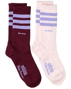 adidas Logo Socks - Purple