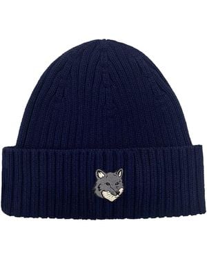 Maison Kitsuné Maison Kitsune Hats - Blue