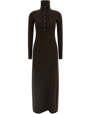 Tom Ford High Neck Dress - Black