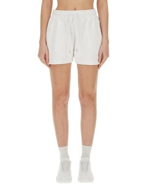 Stella McCartney Regular Fit Logo Shorts - White