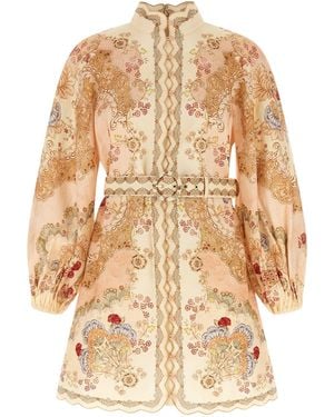 Zimmermann Daylight Mini Dress - Natural