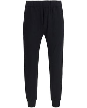 Prada Drawstring Trousers Nylon - Black