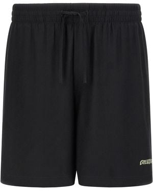 CASABLANCA 'Volcano' Bermuda Shorts - Black