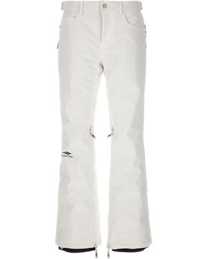 Balenciaga '5-Pocket Ski 3B Sports Icon' Trousers - White