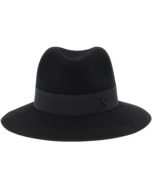 Maison Michel Henrietta Hat - Black