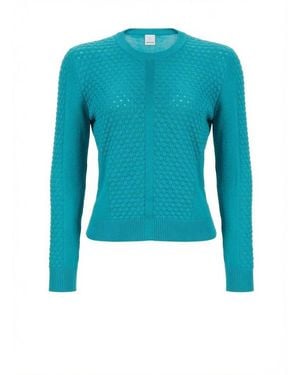 Pinko Sweater Polyamide Apparel Knitwear-Sweatshirts - Blue
