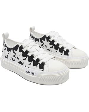Amiri Trainers Calf Leather/Rubber Sole - White