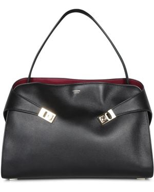 Ferragamo Hug Soft Bag - Black