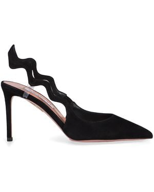 Aquazzura Décolleté Artist Sling - Black