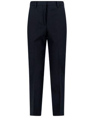 Incotex Silk Blend Trousers - Blue