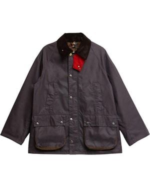Paul Smith Waxed Cotton Jacket - Purple