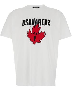 DSquared² Cool Fit Tee - White