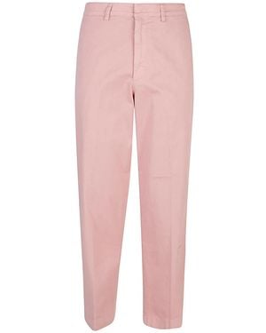 Department 5 Wide Leg Pants - Pink